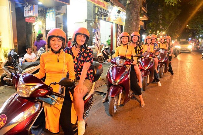 Hanoi Motorbike Tours Led By Women: Hanoi By Night Foodie Motorbike Tours - Why a scooter is the right way to see Hanoi at night