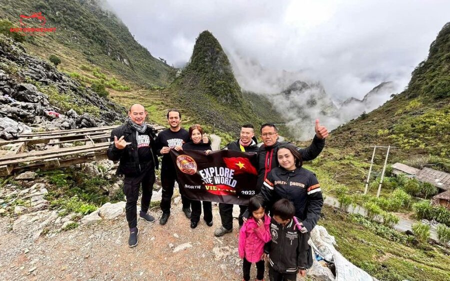Hanoi tour: Ha Giang Loop 2 days 1 night - Motorbike tour - Day two: Lung Cu and Vietnam’s northern edge