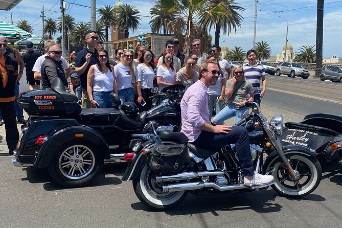 Harley Davidson Trike Tour of Melbourne - Comfort, safety, and what to bring
