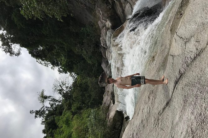 Hidden Hon Ba Nature Reserve Motorcycle Tour BBQ,Beer,Waterfall - The climb toward Hon Ba Nature Reserve