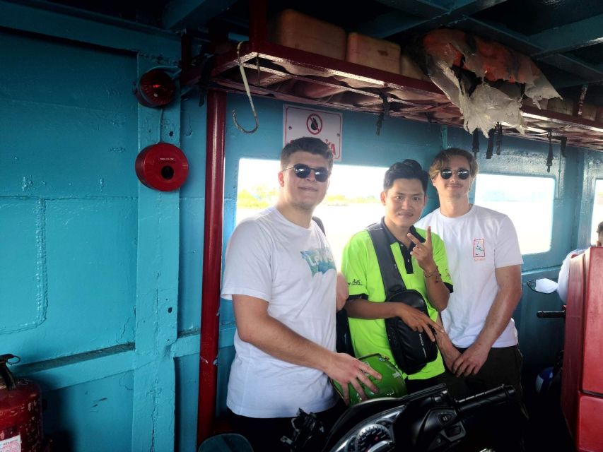 Ho Chi Minh City: Can Gio - Monkey island by Motorbike - Crossing by ferry into Can Gio