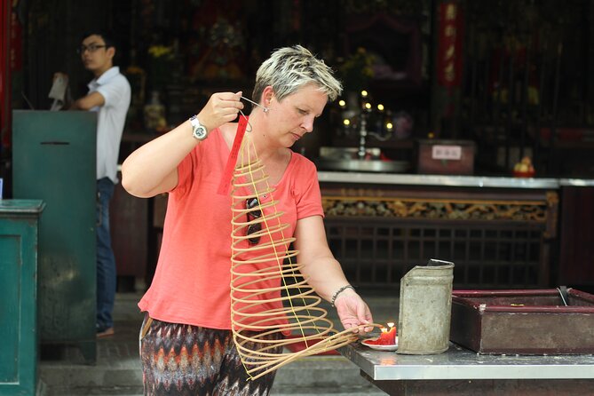Ho Chi Minh City Motorbike Tour with Student | Saigon Adventure - A hidden pagoda and the quieter end of the route