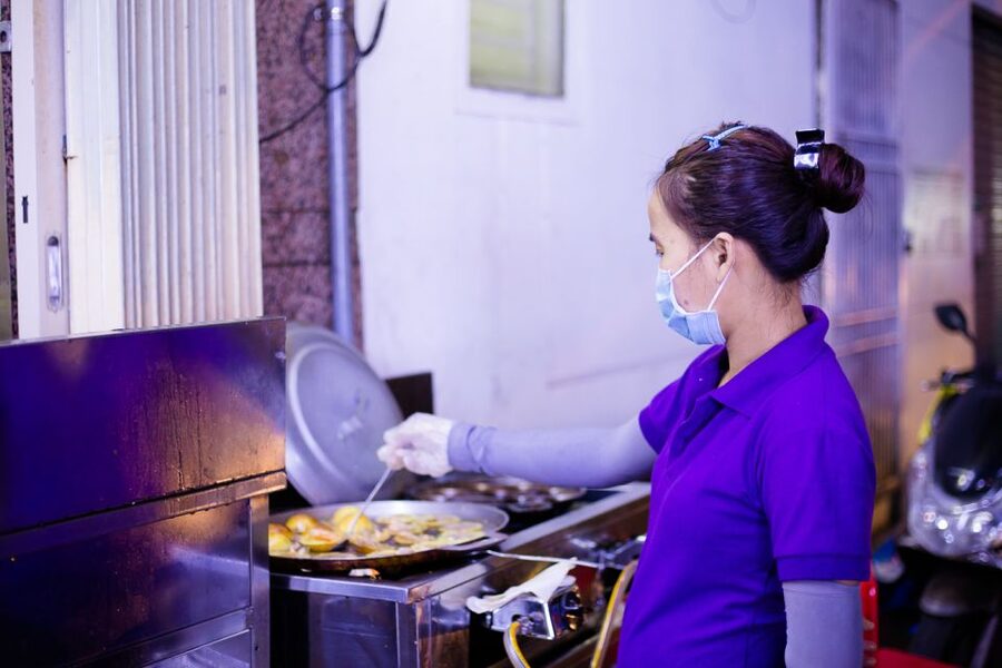 Ho Chi Minh City: Private Street Food Motorbike Tour - District 5, coconut ice cream, and the fashion streets