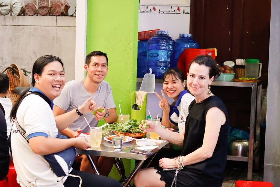 Ho Chi Minh City: Private Street Food Motorbike Tour - A breeze by the Saigon River before the final meal