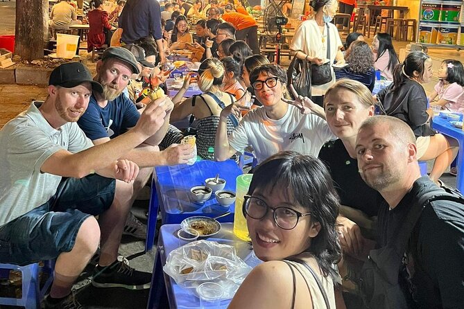 Ho Chi Minh City Street Food Tour On American Jeep/ Motorbike - Ho Thi Ky after dark