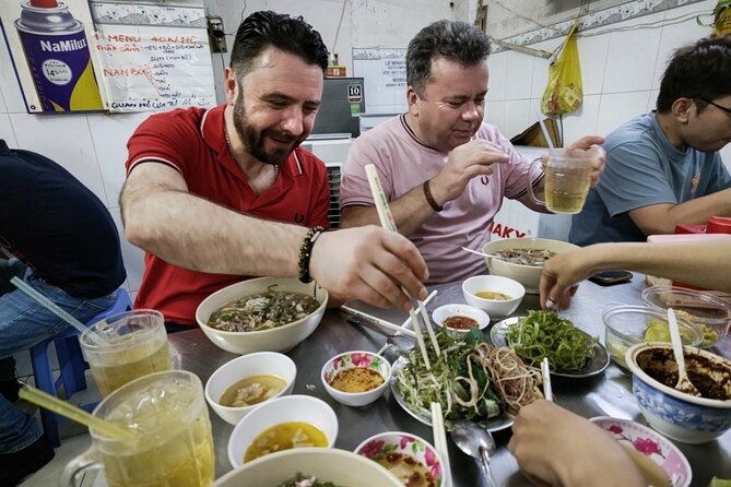 Ho Chi Minh City Street Food Tour On American Jeep/ Motorbike - Banh xeo on Duong Ngo Gia Tu