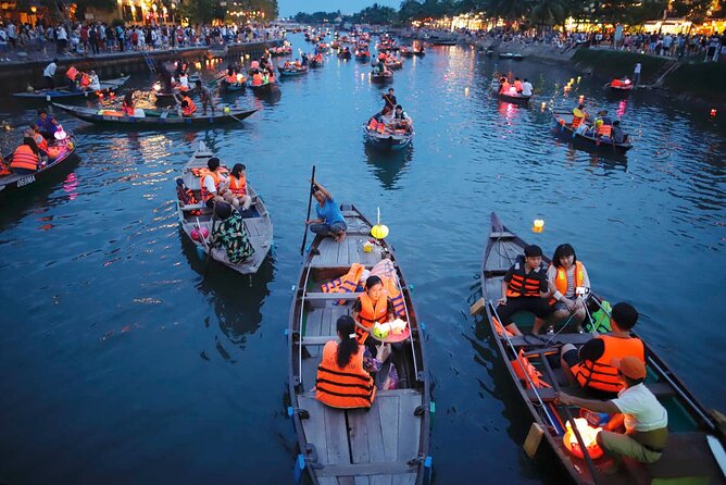 Hoi An Night Food Tour Motorbike & Lantern Cruise by Lady Rider - Hoi An dishes served in a local home