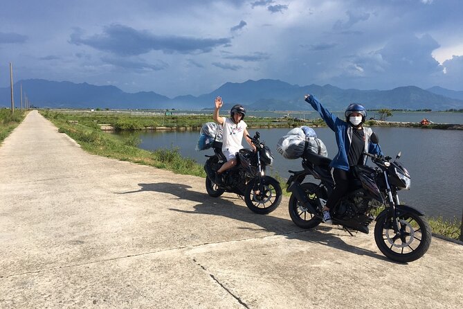 Hoi An to Hai Van pass loop with Motorbike Tour Mr Phu - Lang Co Bay and Lap An Lagoon