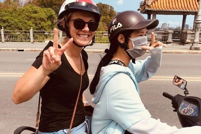 Hue Private Tour with Local Student by Motorbike - Thien Mu Pagoda, Hue’s essential riverside monument