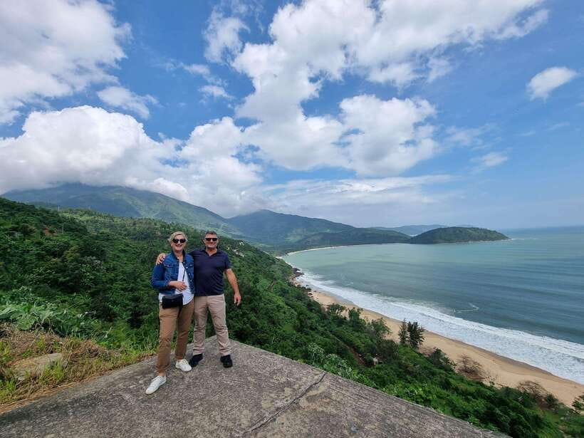 Hue to Hoi An via Hai Van Pass by motorbike with Easy Riders - The Marble Mountains finish