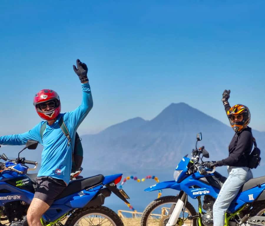 Lake Atitlán Motorcycle Adventure - The roads: paved, dusty, slow, and sometimes rough