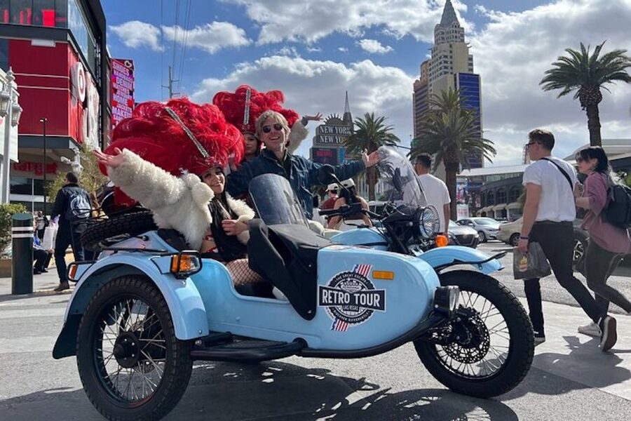 Las Vegas: Private Sidecar Motorcycle Tour of Vegas Strip - Comfort, equipment, and practical details