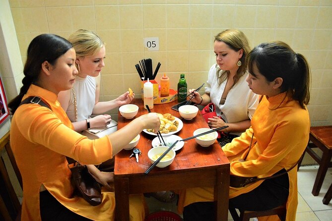 Led By Women - Hanoi Foodie Motorbike Tours - Egg coffee at Truc Bach Lake