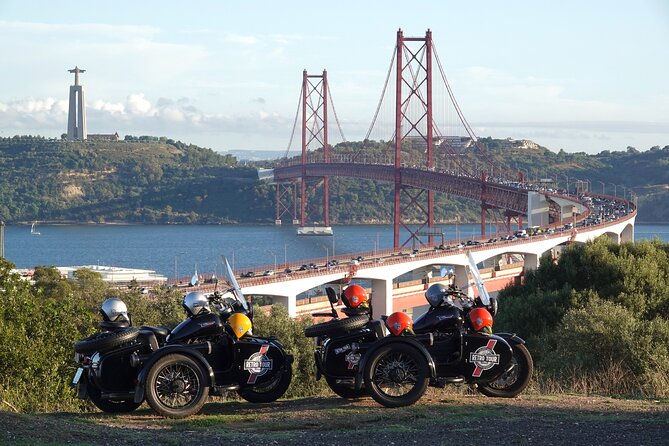 Lisbon El Cristo-Rei - Private Vintage Sidecar Tour - Bica and Lisbon’s yellow tram