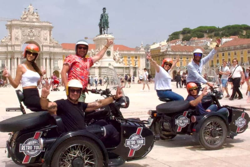 Lisbon : Historic Motorcycle Side-car Tour 1H - Five things to know before you book