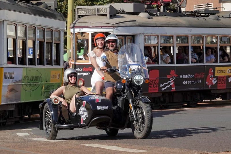 Lisbon : Historic Motorcycle Side-car Tour 1H - Is $152 good value for two people?