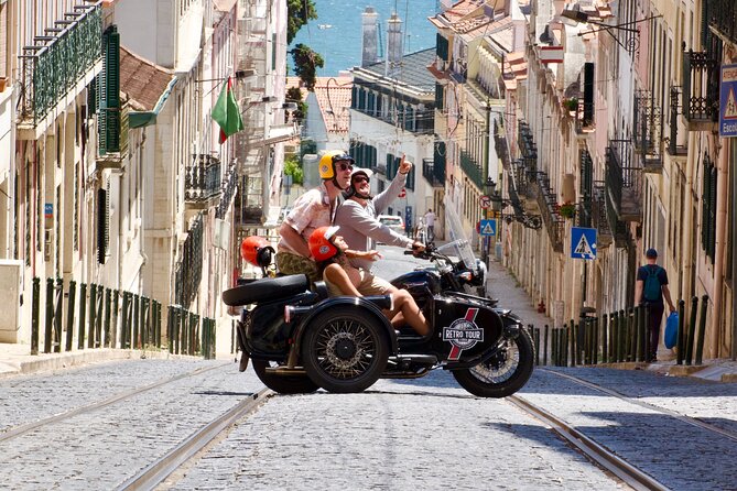 Lisbon Historic - Private Vintage Sidecar Tour - Liberty Avenue, Rossio, and Baixa