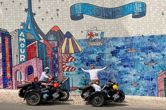 Lisbon: Private Experience Motorcycle Sidecar Tour - Alfama, where old buildings meet new art