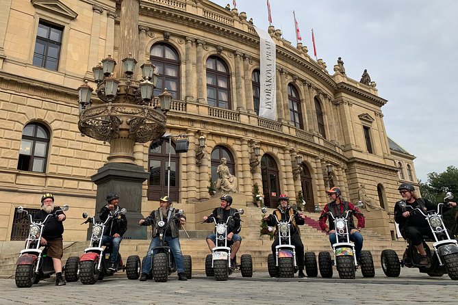 Live-Guided Tour - Trike-Harley Adventure of Prague - Letná Park and the Prague Metronome