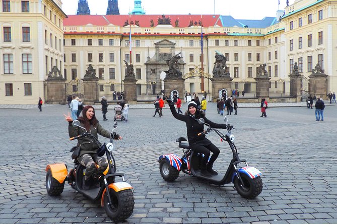 Live-Guided Tour - Trike-Harley Adventure of Prague - Prague Castle and St. Vitus from outside