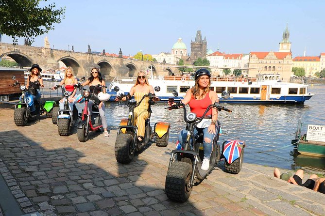 Live-Guided Tour - Trike-Harley Adventure of Prague - Lesser Town, the Lennon Wall, and Charles Bridge