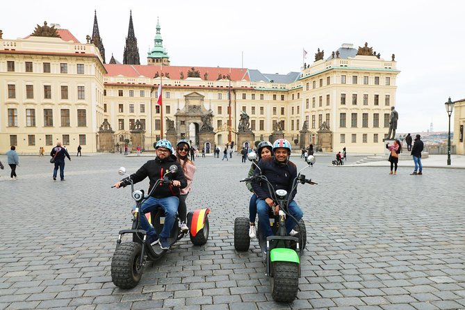 Live-Guided ️Trike-Harley️ Viewpoints tour of Prague - Three wheels, one fast look at Prague