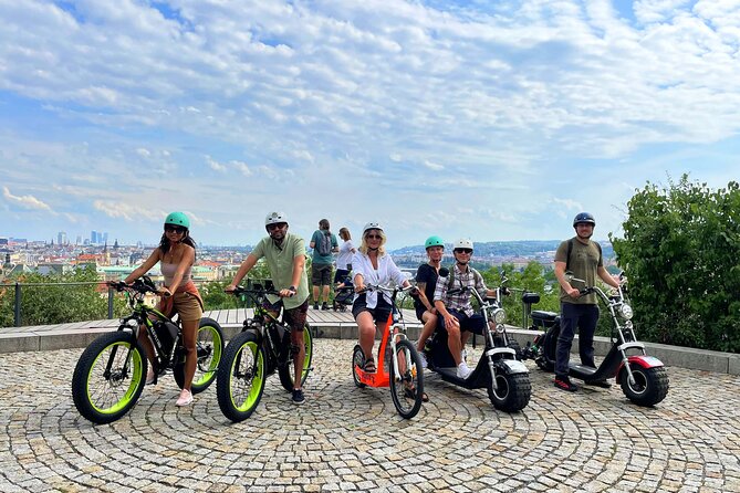 Live-Guided ️Trike-Harley️ Viewpoints tour of Prague - Letna Hill, the Metronome, and wide city views