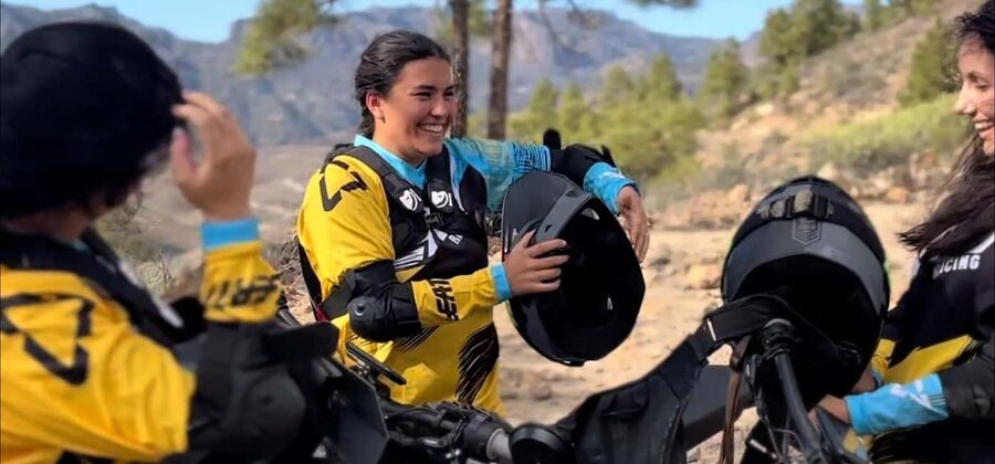 Maspalomas: Guided Offroad Tour on Electric Enduro Motorcycles - Ayagaures brings the first big views