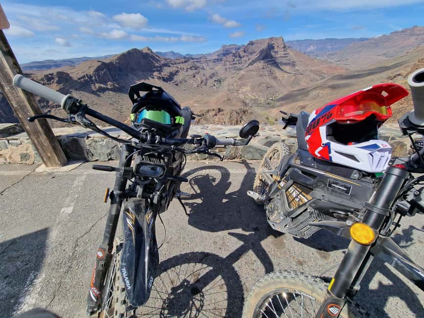 Maspalomas: Guided Offroad Tour on Electric Enduro Motorcycles - What you get for $112