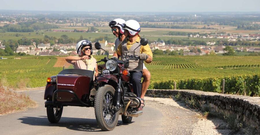 Meursault: Tour of the Vineyards on Motorbike with Sidecar - Starting in Meursault by the Town Church