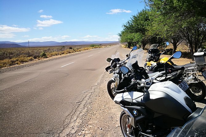 Motorbike adventures on a dual purpose motorbike in the Garden Route and Karoo. - Starting at The Green Shed in Wilderness