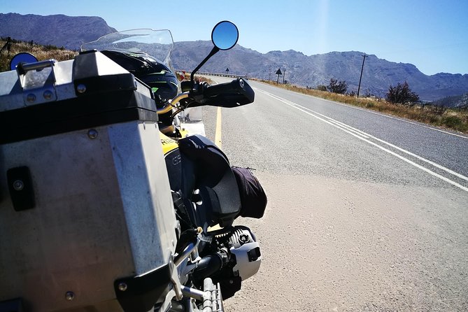 Motorbike adventures on a dual purpose motorbike in the Garden Route and Karoo. - Who will enjoy this most