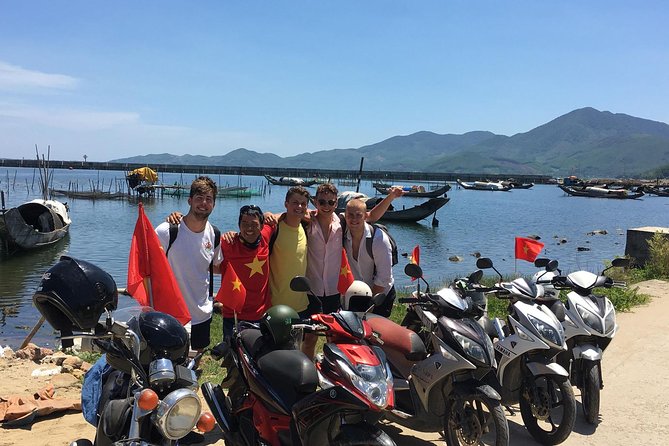 Motorbike Experience Hue to Hoi An Over Via Hai Van pass with Amazing Easy Rider - Elephant Springs brings cool water and a casual break