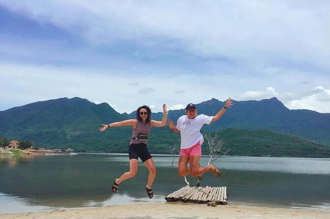 Motorbike Tour between Hue, Hoi An & Da Nang with Easy Rider - Passing Dragon Bridge and entering Da Nang