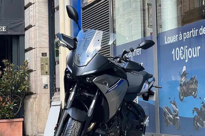 Motorcycle rental A2 Tracer 7 Yamaha 2023 (A2 license) Paris - Key points to know before renting