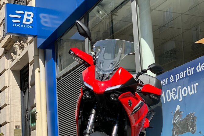 Motorcycle rental A2 Tracer 7 Yamaha 2023 (A2 license) Paris - Returning the motorcycle at 2 Rue Michel Chasles