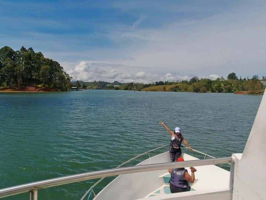 Motorcycle tour from Medellin to Guatape - Guatapé’s painted streets and town center