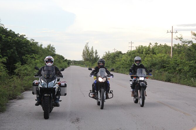 Motorcycle Tours Mexican Caribbean. Experienced motorcyclist only - Spend the day around Bacalar
