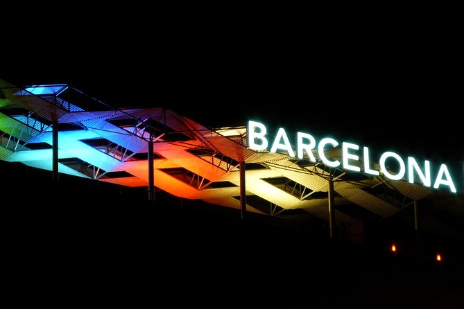 Night Tour of Barcelona by Sidecar Motorcycle - Down to Columbus, La Rambla, and the old port