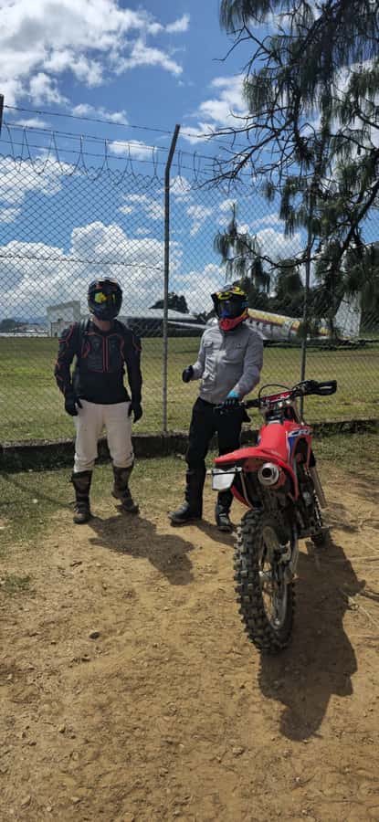 Off-road motorcycle adventure through the Medellín mountains - Local food, trout, and mountain stops