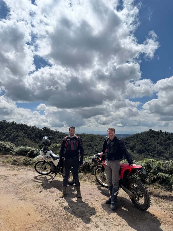 Off-road motorcycle adventure through the Medellín mountains - Safety, mechanic help, and the right kind of adventure