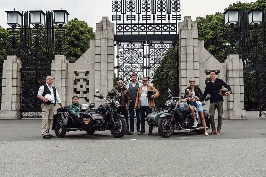 Oslo: 2-Hour Retro Motorcycle Sidecar City Tour - Meeting Gustav Vigeland’s figures in Vigeland Park
