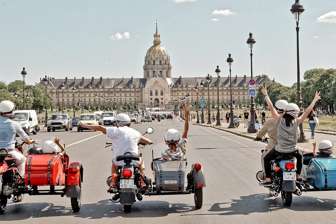 Paris Highlights city tour on a vintage Sidecar Motorcycle - The Latin Quarter brings cafés, bookshops, and student life