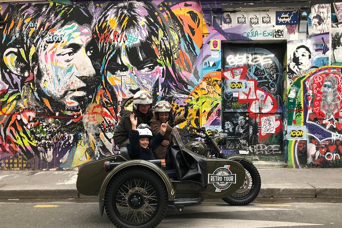 Paris Vintage Private City Tour on a Sidecar Motorcycle - Montmartre by motorcycle, including Sacré-Cœur