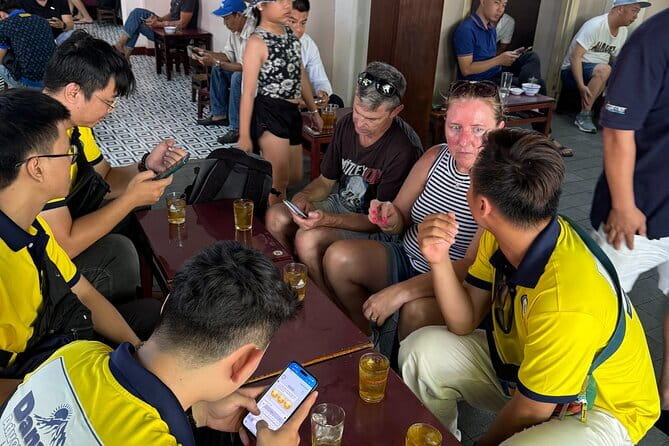 Private Danang Hidden Gems Motorbike Tour - My Khe Beach and the egg coffee lesson