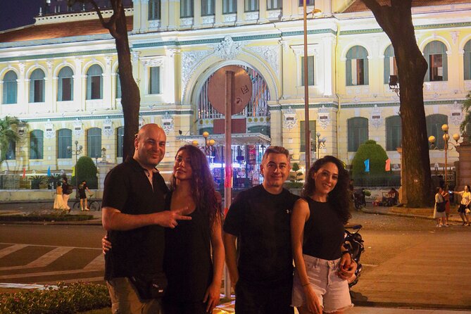 Private Discover Saigon Hidden Spots on Night Motorbike Adventure - Japanese Town, landmarks, and a quick look at adult districts