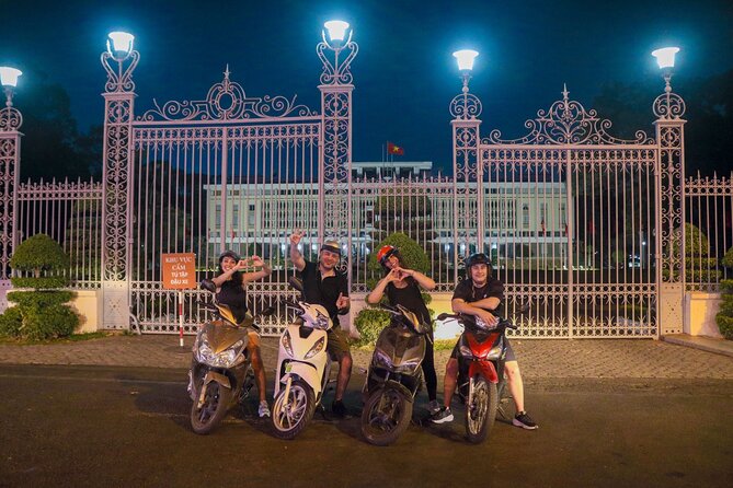 Private Discover Saigon Hidden Spots on Night Motorbike Adventure - The monk memorial in District 3