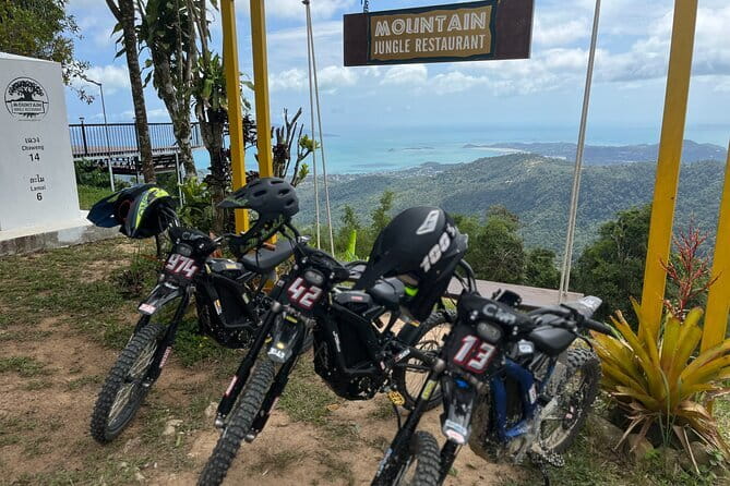 Private Electric Dirt Bike Tour in Koh Samui Jungle & Mountain - Three hours with a Thai lunch and mountain views