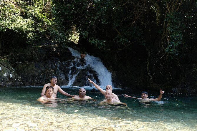 Private Hoi An or Da Nang to Hue By Motorbike via Hai Van Pass - Dream Spring Waterfall is the refreshing afternoon stop