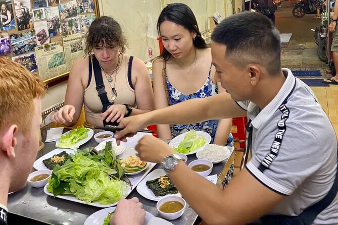 Private Saigon Ultimate Street Food & Motorbike Experience - Mini and giant banh xeo in District 10